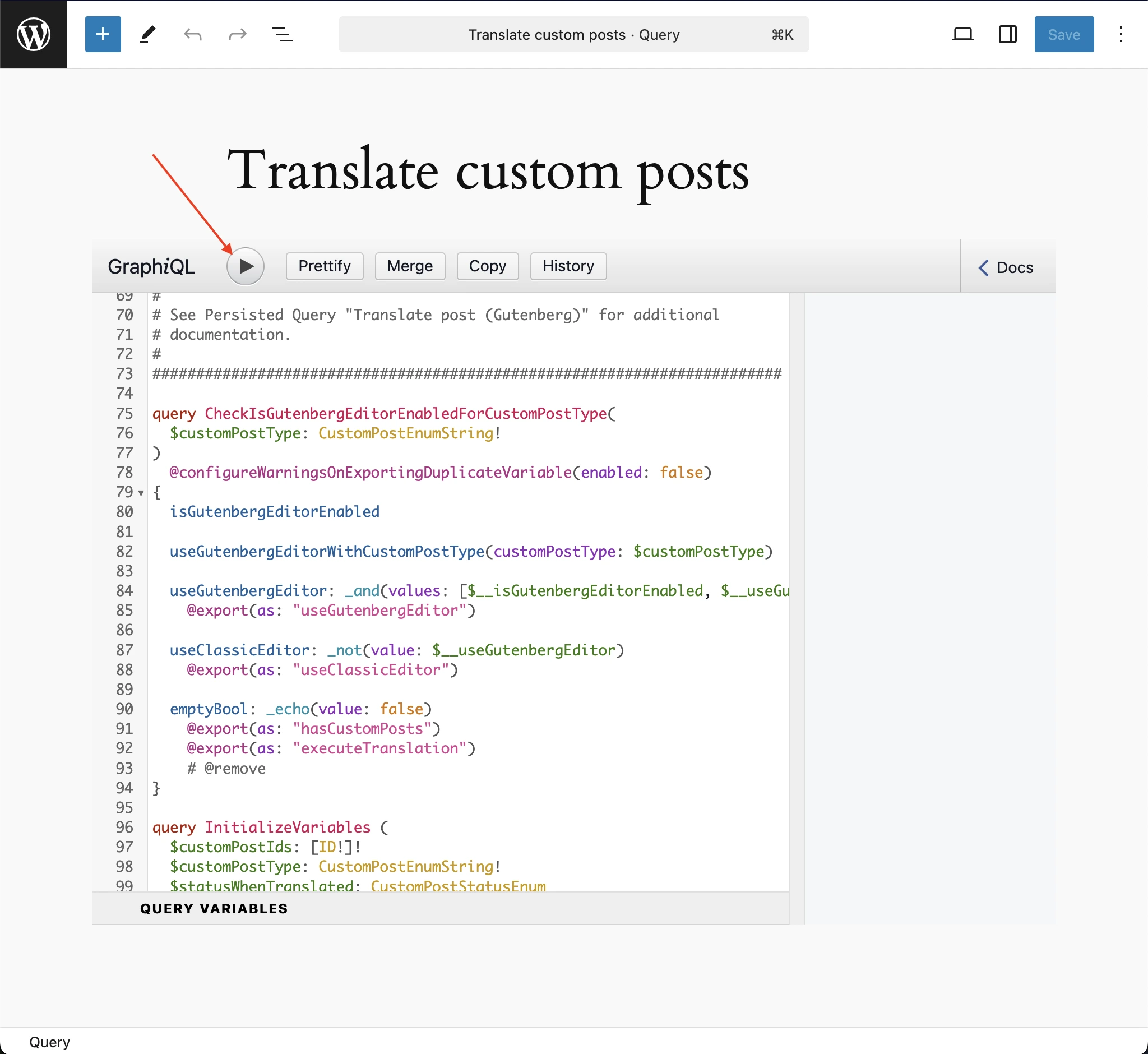 Translate custom posts girişinin düzenlenmesi